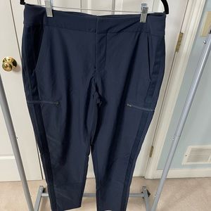 Athleta Ankle pants navy blue size 14 tall